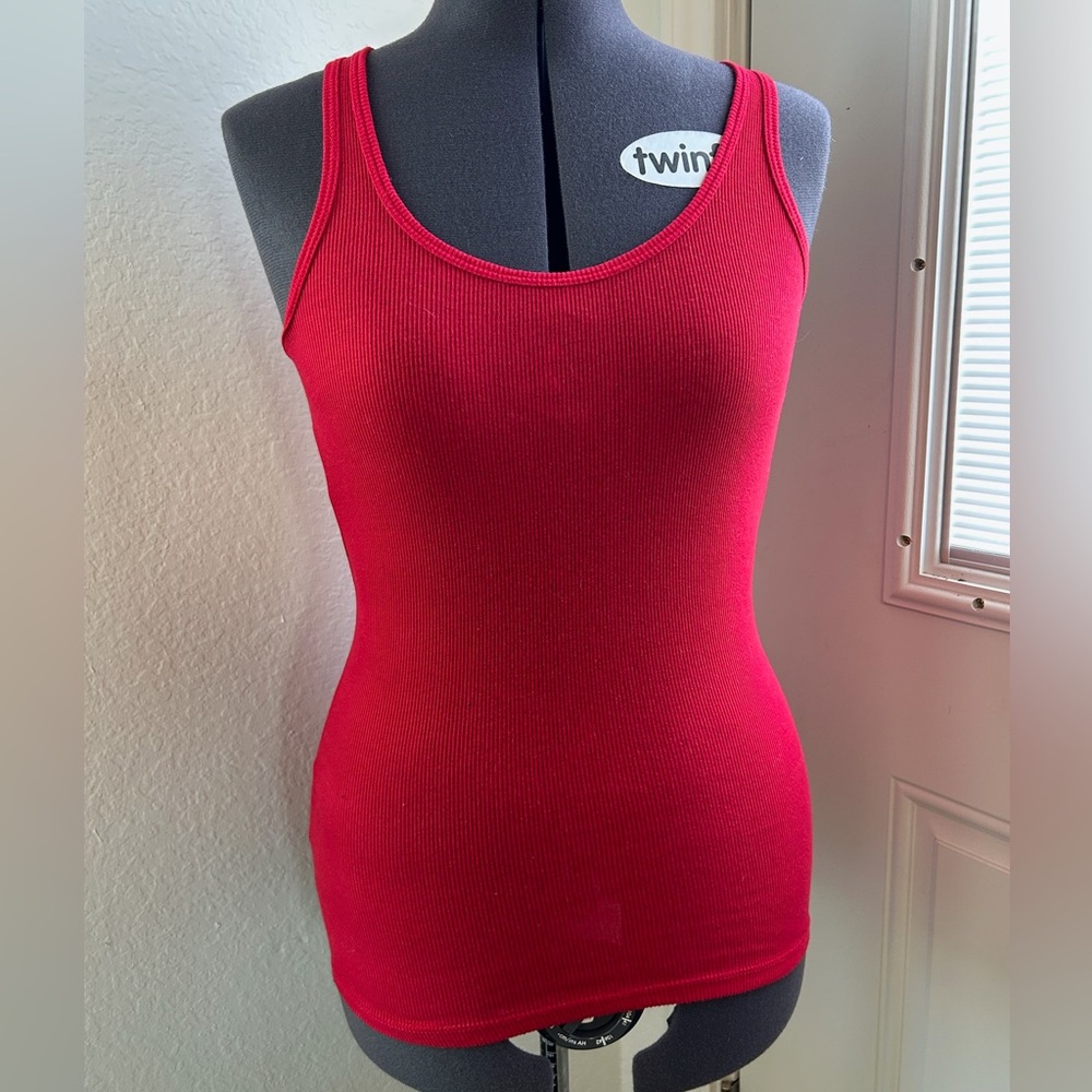 Ambiance Vibrant Red Tank Top